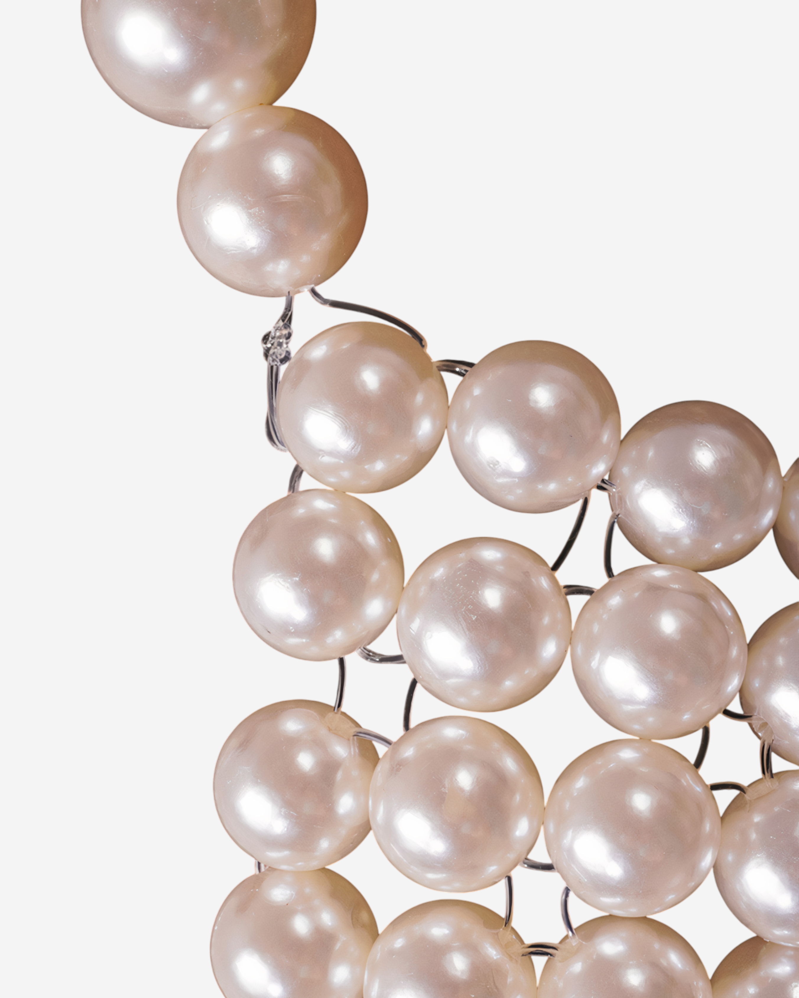 Pearl Beaded Camisole Crop Top