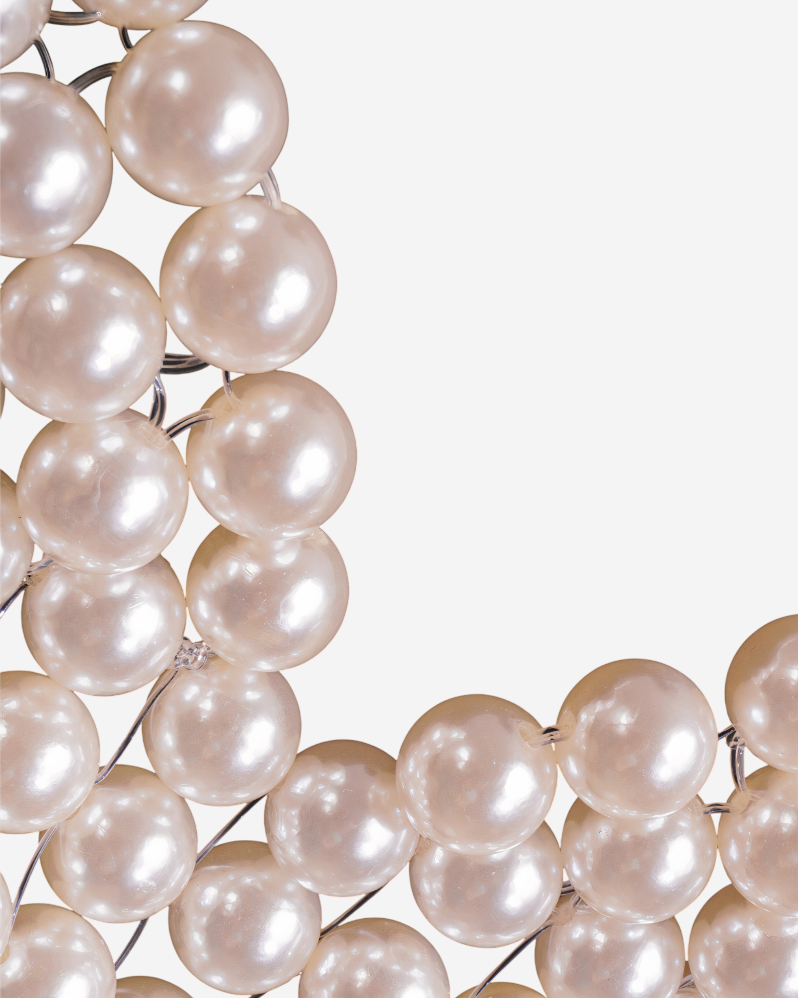 Pearl Beaded Camisole Crop Top