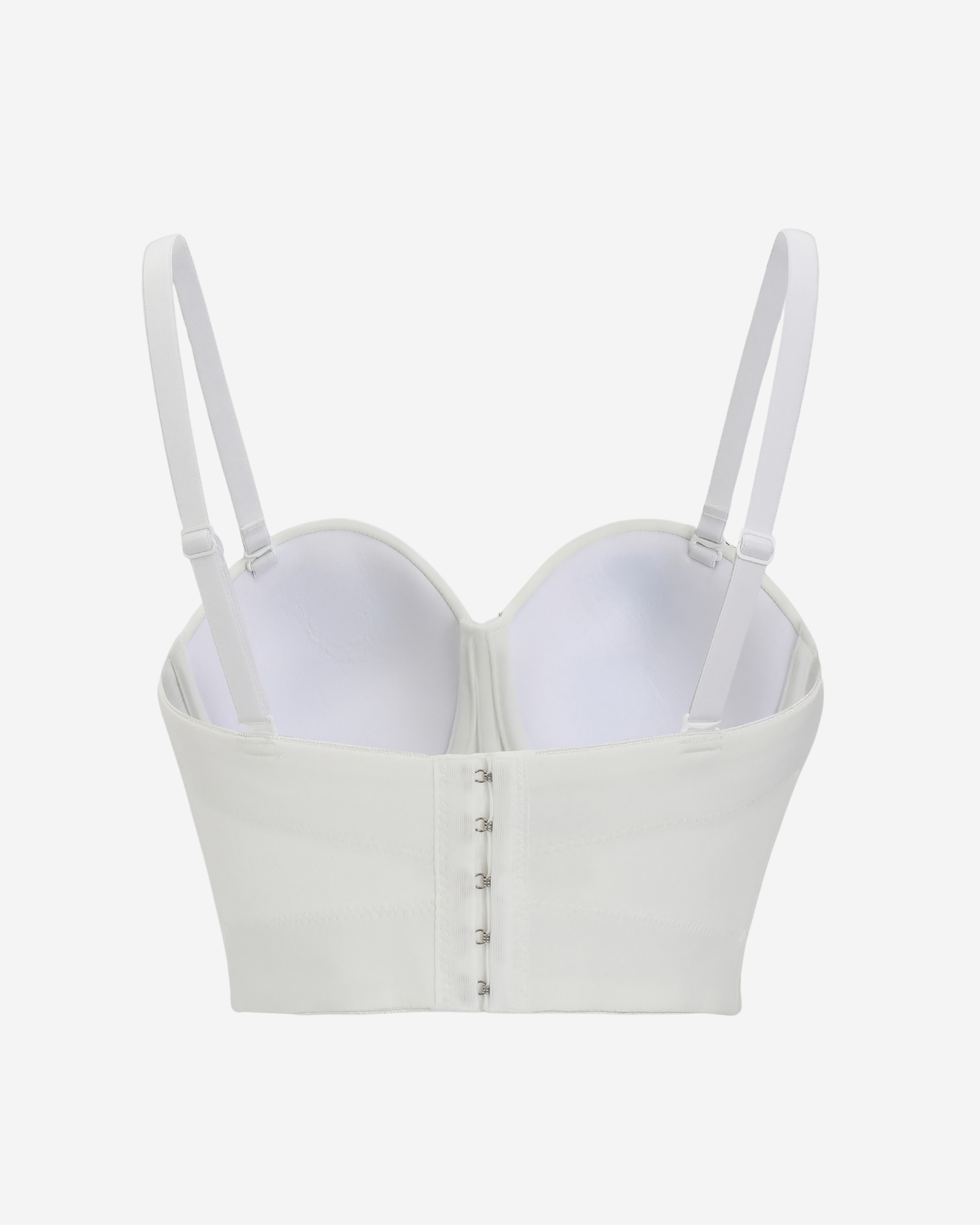 Crystal Sequined Bralette with Heavy Beading & Detachable Straps-Tops-Ekoa Ltd