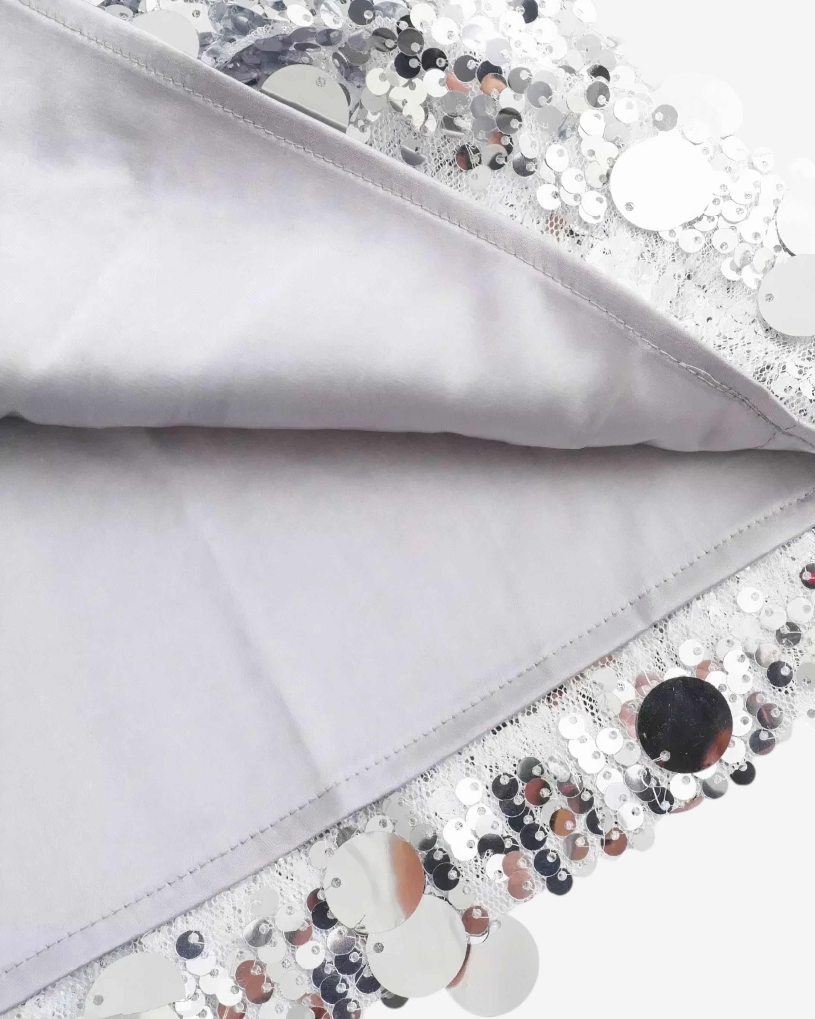 High-Waisted Sequin Mini Skirt with Front Zipper Detail-Skirts-Ekoa Ltd