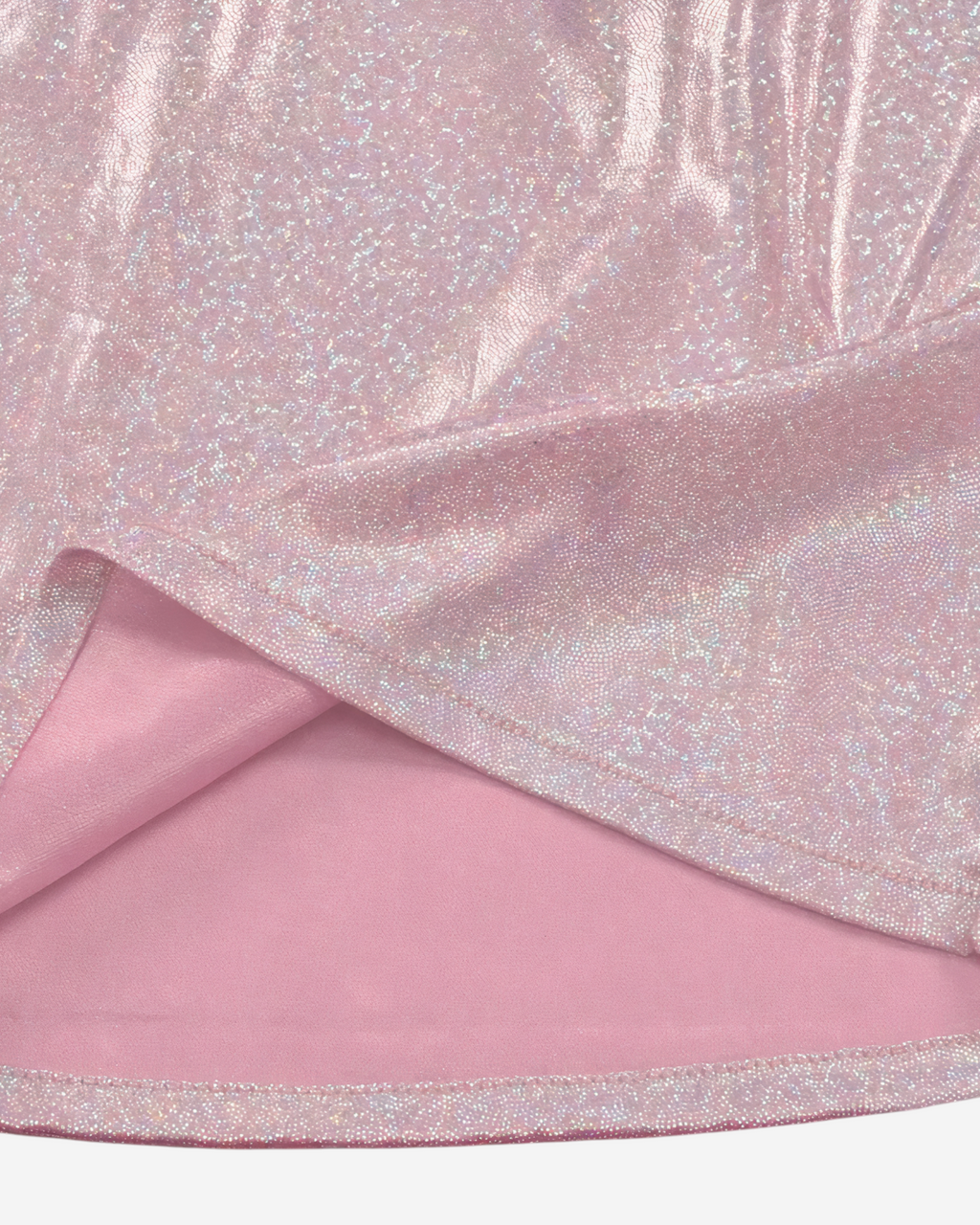 Pink Metallic Fairy Grunge Crop Top & Mini Skirt Set-Sets-Ekoa Ltd
