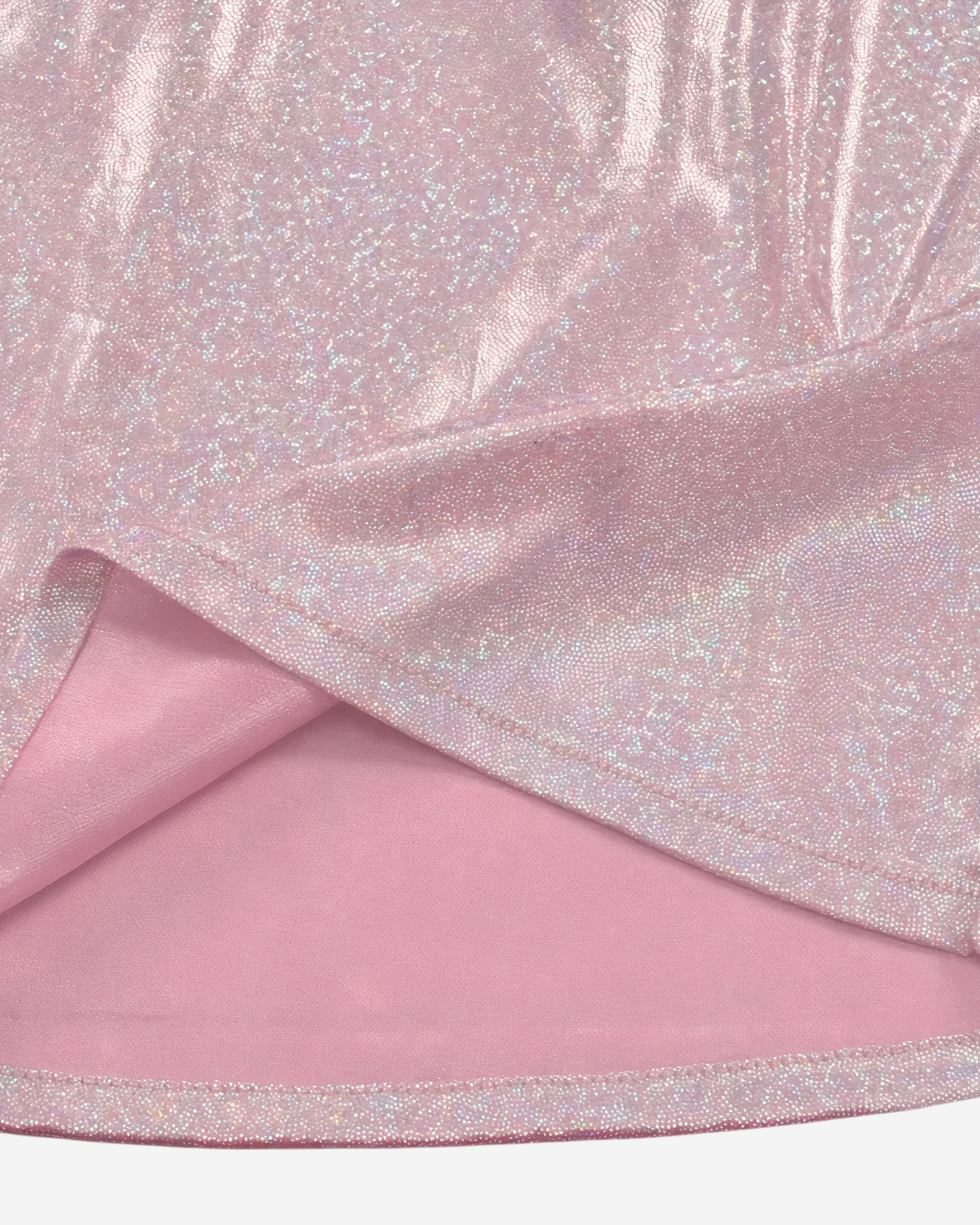Pink Metallic Fairy Grunge Crop Top & Mini Skirt Set-Sets-Ekoa Ltd