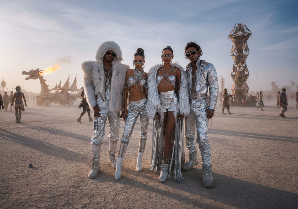 Metallic Madness: Why Sparkly Festival Fashion is Having Its Main Character Moment